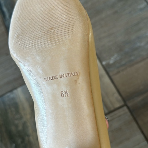 Everlane The Italian Leather Day Heel in light tan taupe size 6 - Picture 10 of 11